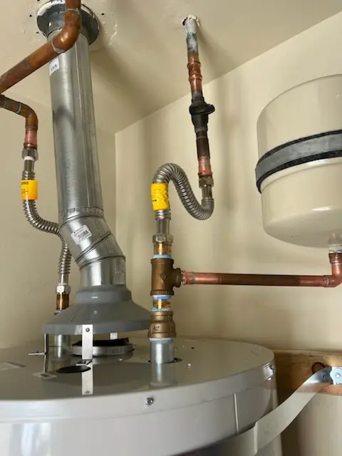 Water heater installation and plumbing repair in Fourth Cliff